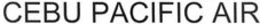 CEBU PACIFIC AIR trademark