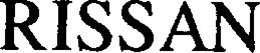 RISSAN trademark