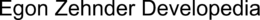 EGON ZEHNDER DEVELOPEDIA trademark