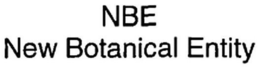 NBE NEW BOTANICAL ENTITY trademark