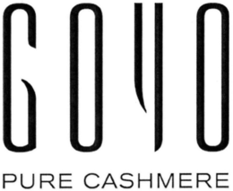 GOYO PURE CASHMERE trademark