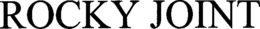 ROCKY JOINT trademark