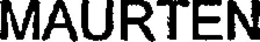 MAURTEN trademark