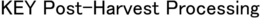 KEY POST-HARVEST PROCESSING trademark