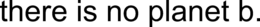 THERE IS NO PLANET B. trademark