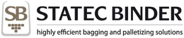 SB STATEC BINDER HIGHLY EFFICIENT BAGGING AND PALLETIZING SOLUTIONS trademark