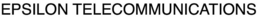 EPSILON TELECOMMUNICATIONS trademark