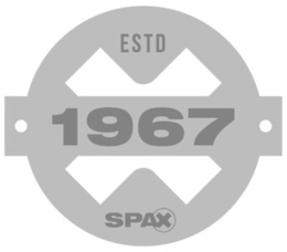 ESTD 1967 SPAX trademark