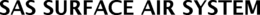SAS SURFACE AIR SYSTEM trademark