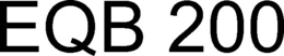 EQB 200 trademark