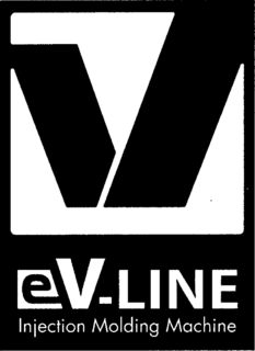 V EV-LINE INJECTION MOLDING MACHINE trademark