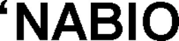 'NABIO trademark