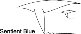 SENTIENT BLUE trademark