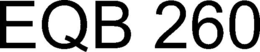EQB 260 trademark
