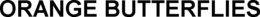 ORANGE BUTTERFLIES trademark