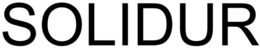 SOLIDUR trademark