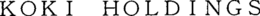 KOKI HOLDINGS trademark