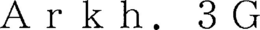 ARKH. 3G trademark