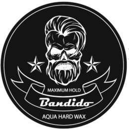 BANDIDO MAXIMUM HOLD AQUA HARD WAX trademark