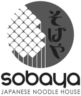 SOBAYA JAPANESE NOODLE HOUSE trademark