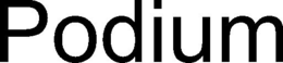 PODIUM trademark
