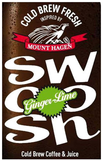 COLD BREW FRESH INSPIRED BY MOUNT HAGEN SWOOSH GINGER-LIME COLD BREW COFFEE & JUICE trademark