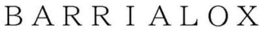 BARRIALOX trademark