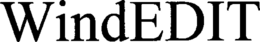 WINDEDIT trademark
