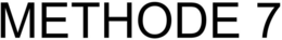METHODE 7 trademark