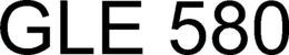 GLE 580 trademark