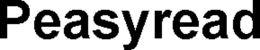 PEASYREAD trademark