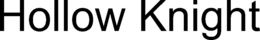 HOLLOW KNIGHT trademark