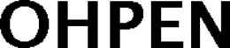 OHPEN trademark