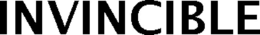 INVINCIBLE trademark
