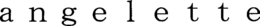 ANGELETTE trademark