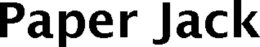 PAPER JACK trademark