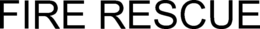 FIRE RESCUE trademark