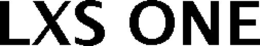 LXS ONE trademark