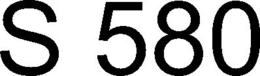 S 580 trademark