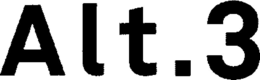 ALT.3 trademark