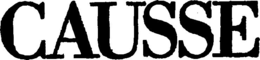 CAUSSE trademark