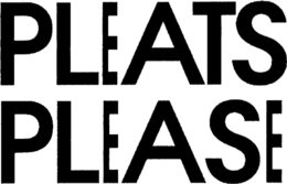 PLEATS PLEASE trademark
