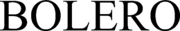 BOLERO trademark