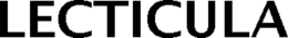 LECTICULA trademark