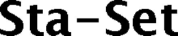 STA-SET trademark