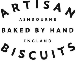 ARTISAN BISCUITS BAKED BY HAND ASHBOURNE ENGLAND trademark
