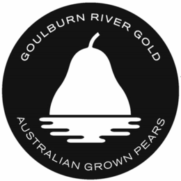 GOULBURN RIVER GOLD AUSTRALIAN GROWN PEARS trademark