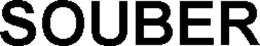 SOUBER trademark