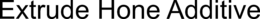 EXTRUDE HONE ADDITIVE trademark