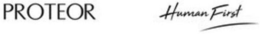 PROTEOR HUMAN FIRST trademark